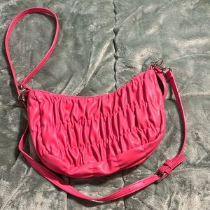 Hot pink Crossbody/ shoulder bag